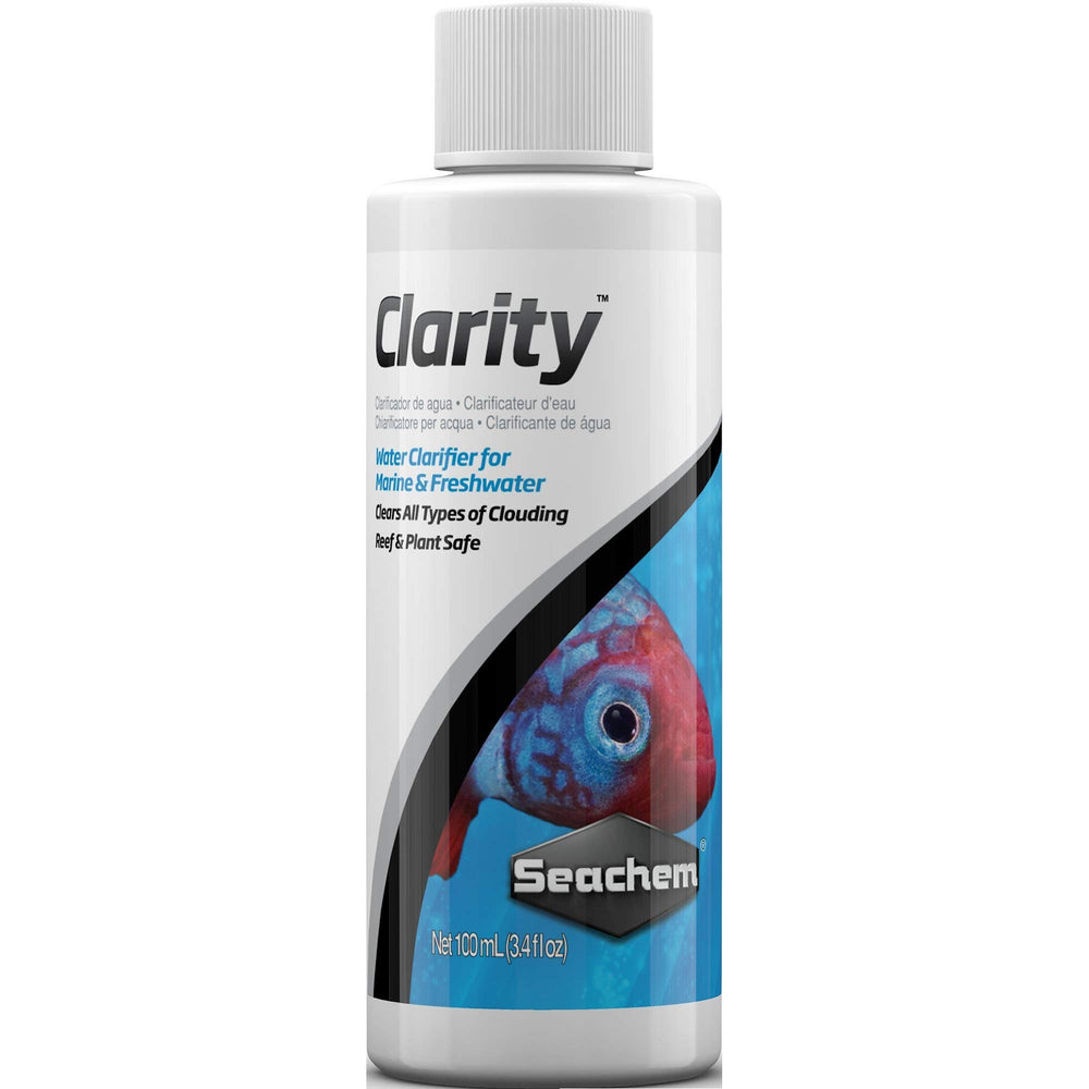 Seachem Clarity, bote de 100 ml, claridad rápida para el acuario.