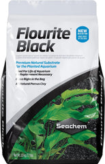 Seachem Flourite Black Clay Gravel para acuario, base estable para plantas.