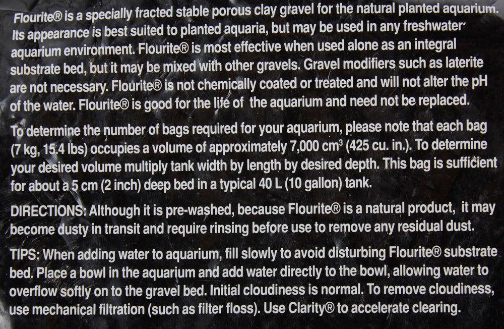 Seachem Flourite grava sin recubrimientos que no modifica el pH.