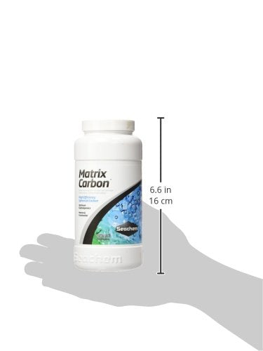 Seachem Matrix Carbon 500ml: alta adsorción de materia orgánica para agua más clara