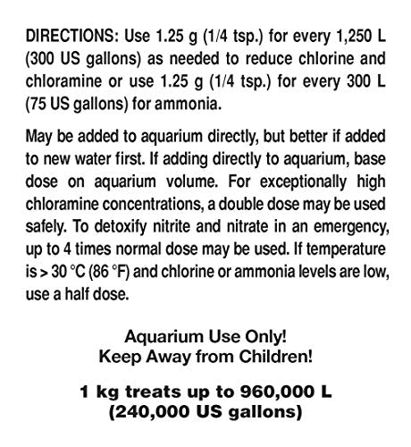 Seachem Safe aplicación agua nueva, elimina cloro y amoníaco eficazmente