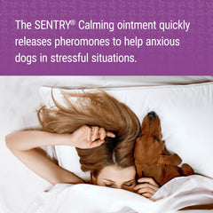 SENTRY Unguento Calma para perros: empaque externo claro y facil de usar