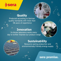 Sera Insect Granules: granulado que se hunde lentamente.