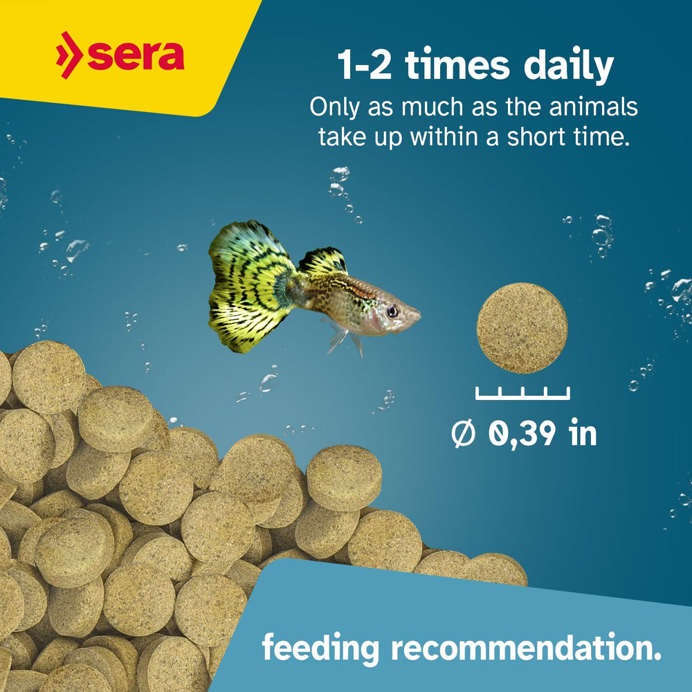 Sera O-Nip Stickies ofrecen proteína alta para crecimiento saludable de peces ornamentales