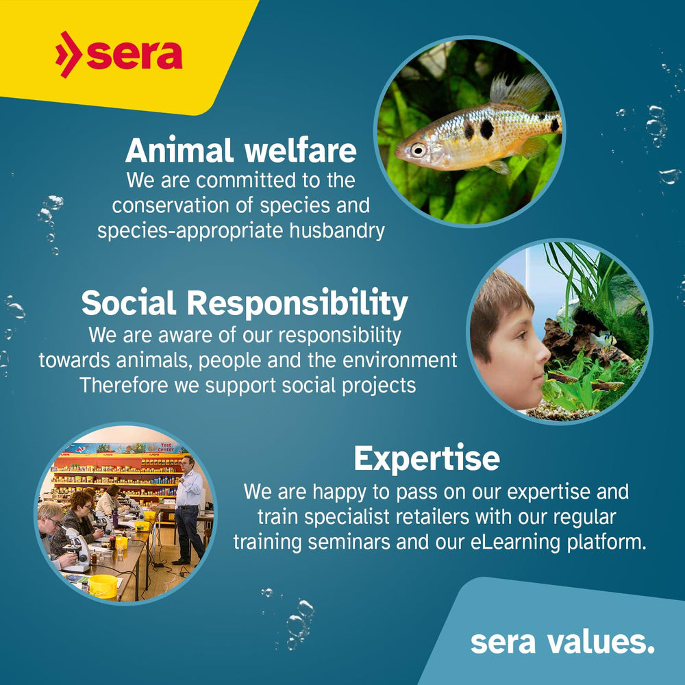 Alimento completo de Sera Vipagran para peces de estanque, favorece la vitalidad diaria