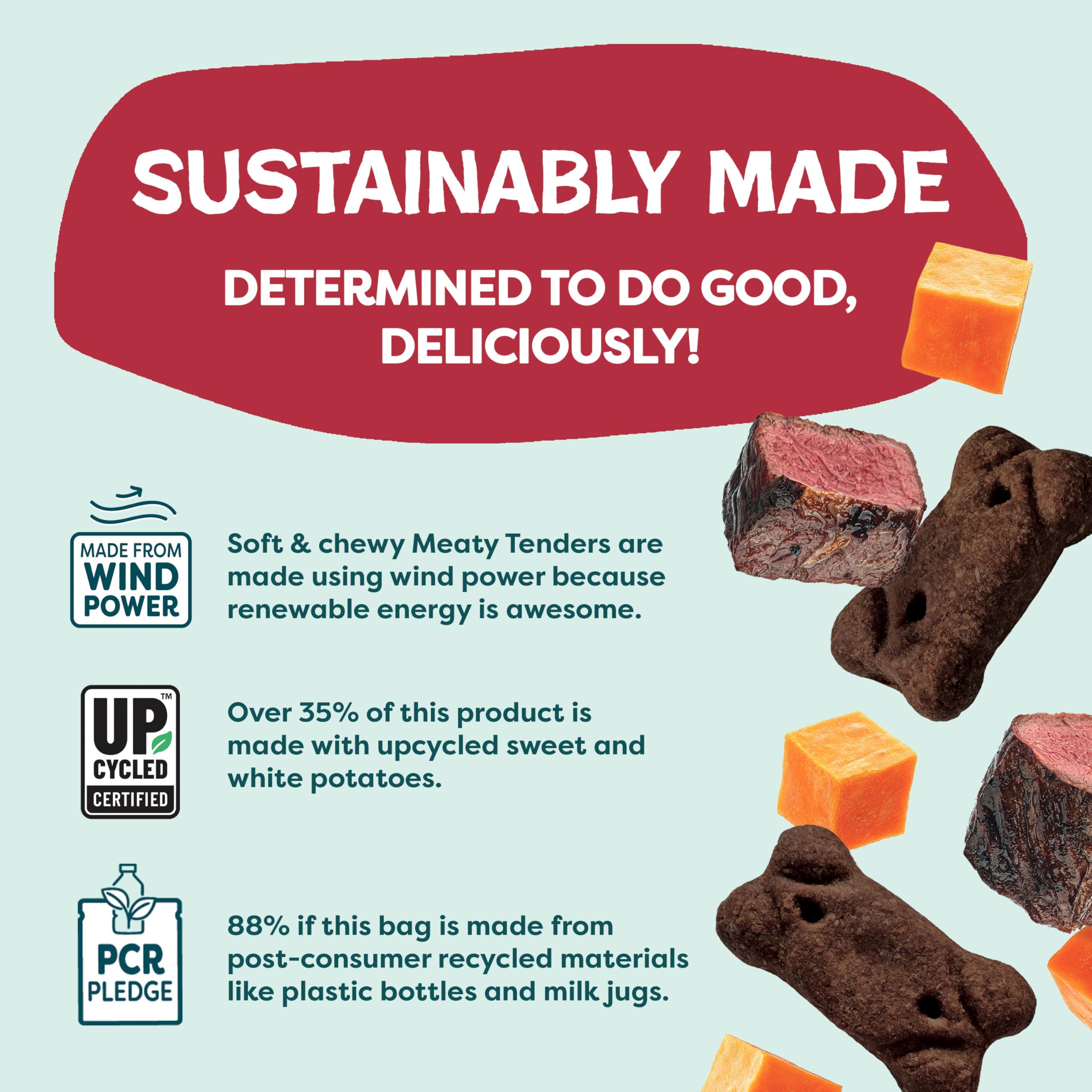Shameless Pets – batata dulce reciclada aporta fibra suave para una digestión tranquila.