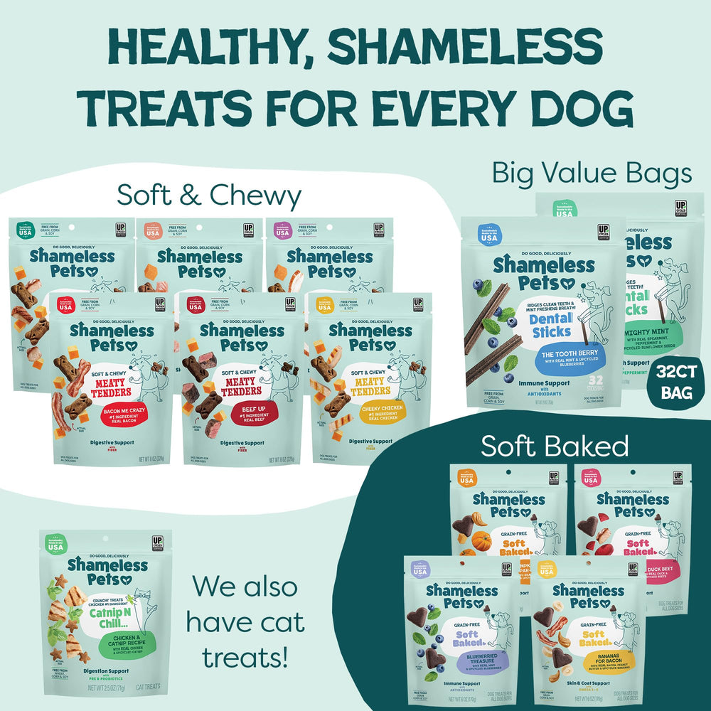 Shameless Pets hecho en EE. UU.: nutricionistas y prácticas sostenibles.