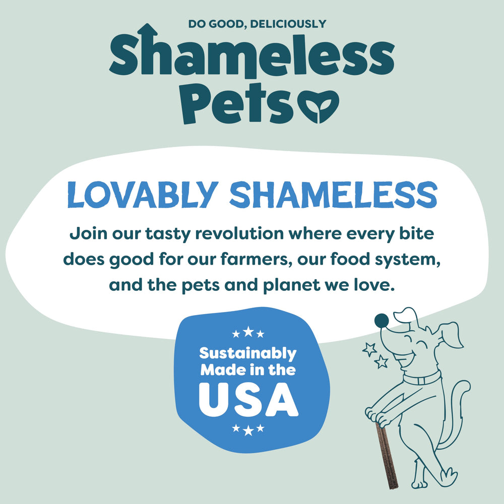 Crestas de limpieza en palito dental Shameless Pets para perros