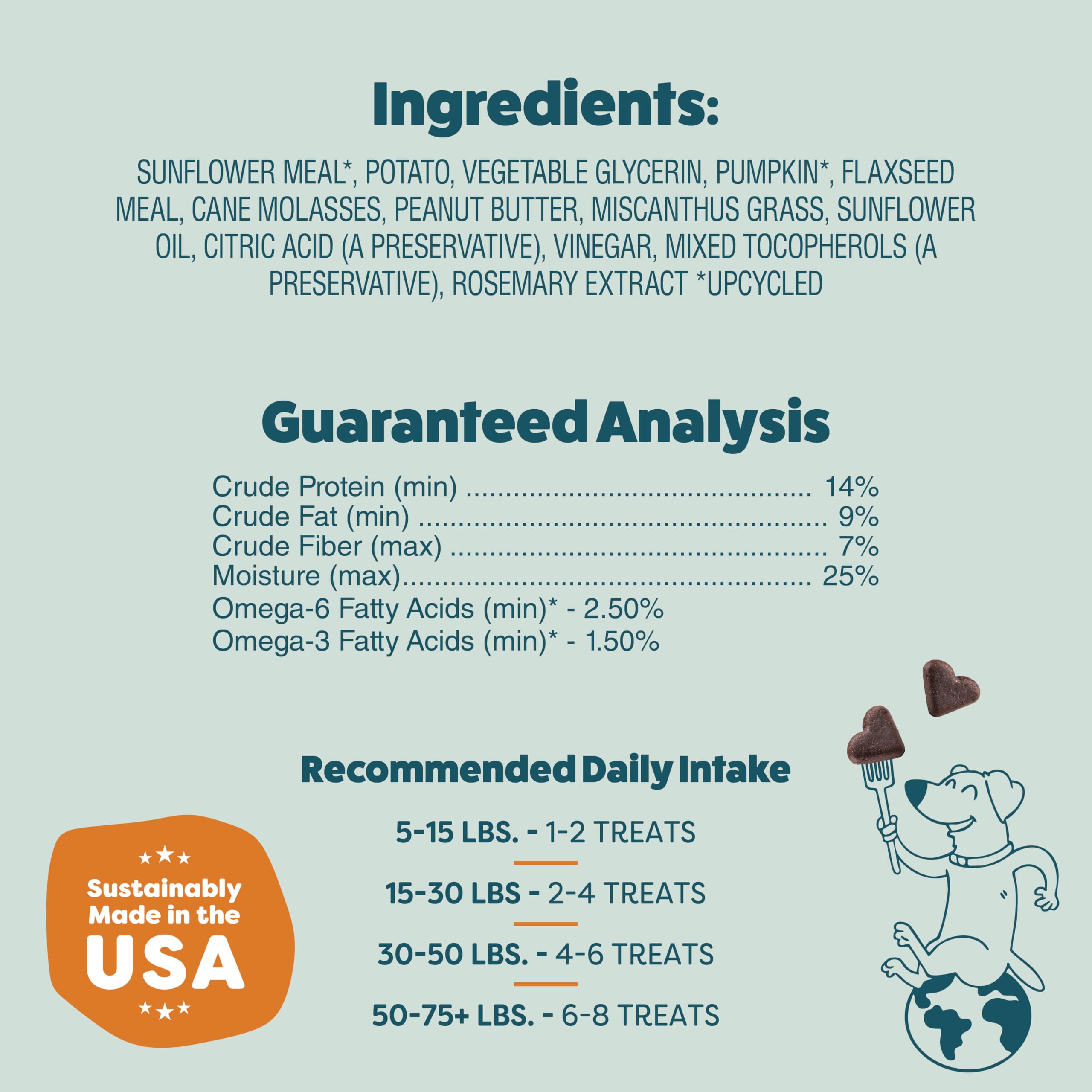 Shameless Pets Pumpkin Nut Partay, sabor a cacahuate para perros de todas las edades