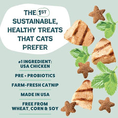 Shameless Pets Snacks: prebióticos y probióticos para apoyar la digestión diaria.