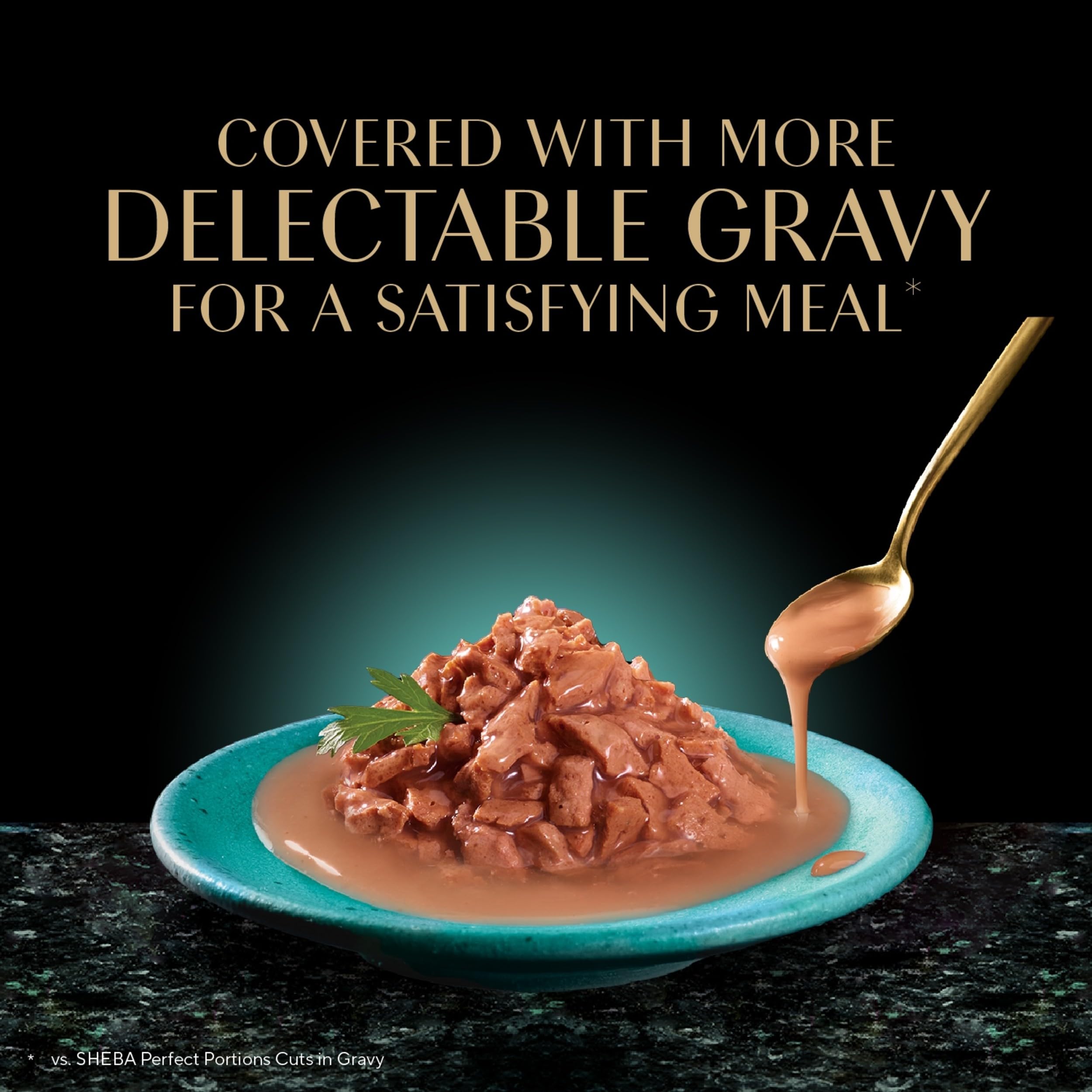 Sheba Gravy Indulgence sin granos pensada para paladares selectos