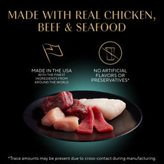 Sheba Perfect Portions Pate carne tierno, textura suave para comer diariamente.
