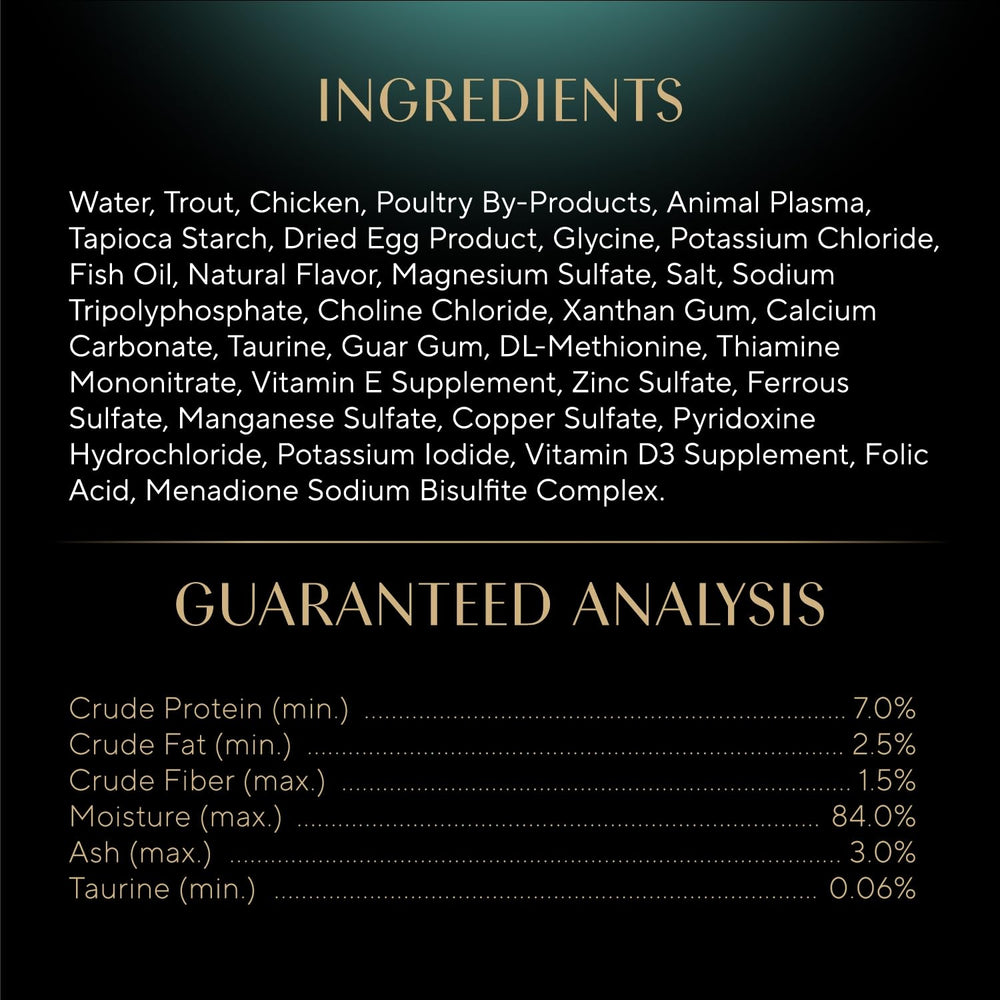 Ingredientes clave de Sheba: trucha y minerales para la nutrición