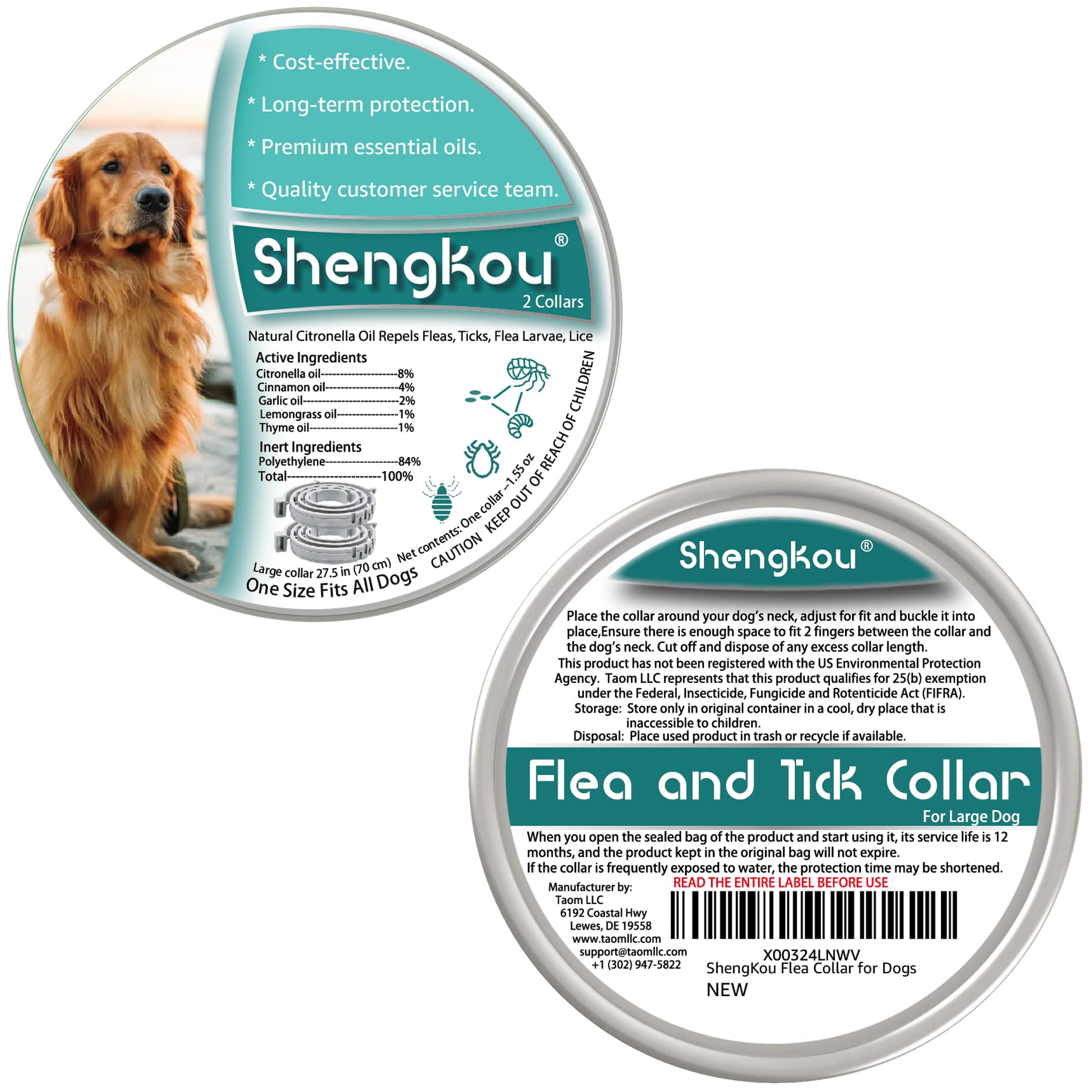Paquete solidario ShengKou de 2 unidades para una buena causa.