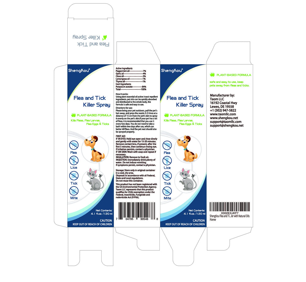 ShengKou spray para kennels y apartamentos de gatos