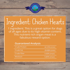 Shepherd Boy Farms pollo corazón ingrediente único: opción limpia sin aditivos