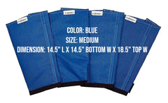 SHOOFLY Leggins azul, cierre de velcro duradero para ajuste seguro durante el entrenamiento