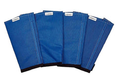 SHOOFLY Leggins azul con malla plástica para ventilación y protección de las piernas