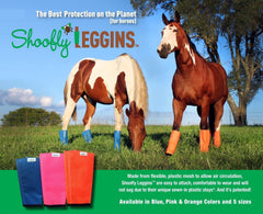 SHOOFLY Leggins para Caballo con velcro resistente facilitan colocación y ajuste seguro