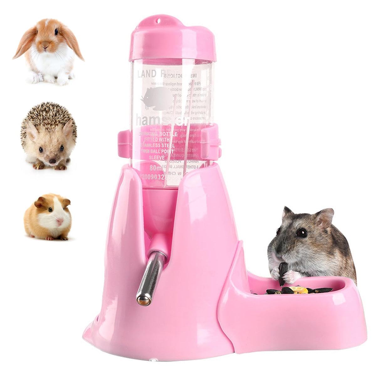 Shudyear dispensador automático 3 en 1 para mascotas, agua siempre disponible.