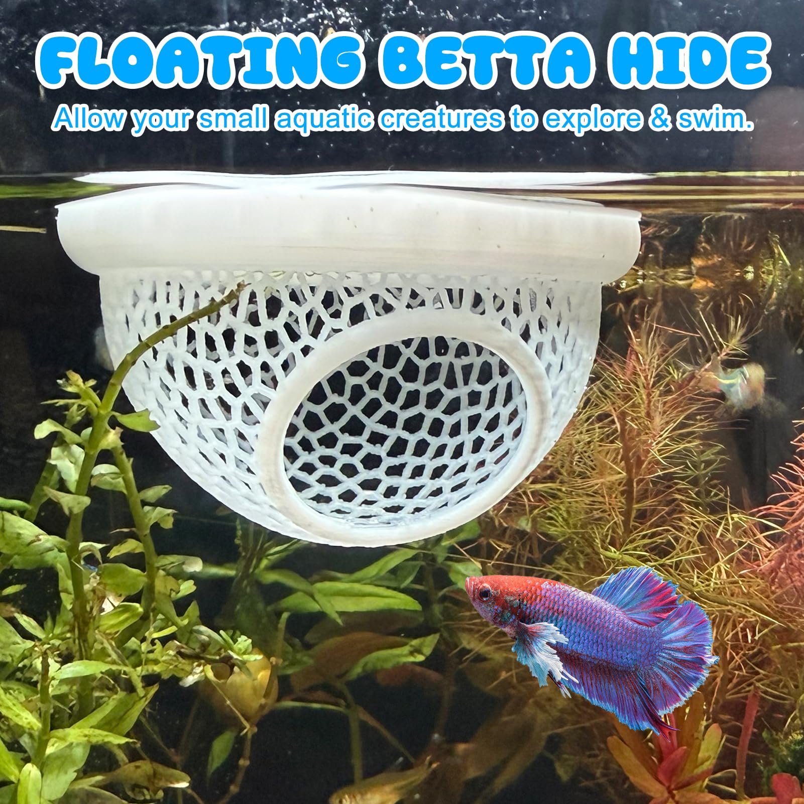 Sicutoz material PLA eco-amigable: plástico no tóxico para acuarios seguros.