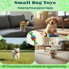 Sidaeren hueso dentición para perros pequeños, resistente y perfecto para canalizar energía.