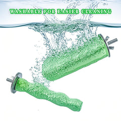 Sienle plataforma estable para aves pequeñas, 4.84x2.56 pulgadas