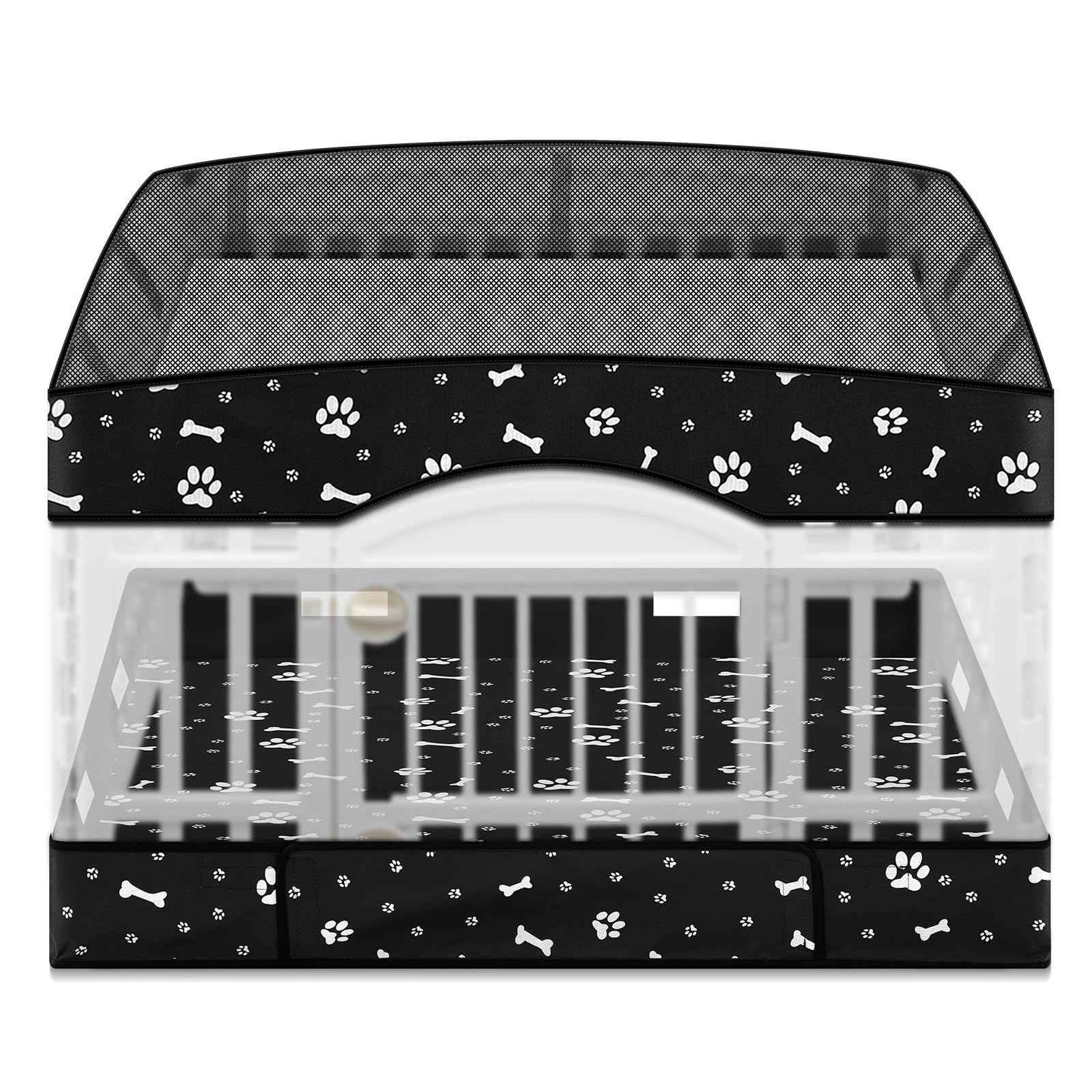 SilTriangle cobertor para corral perro 36 pulgadas: protección impermeable para el área de juego