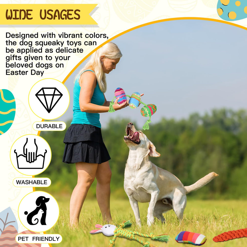 SilTriangle kit juegos-pascua, variado para perros de diferentes tamaños y preferencias.