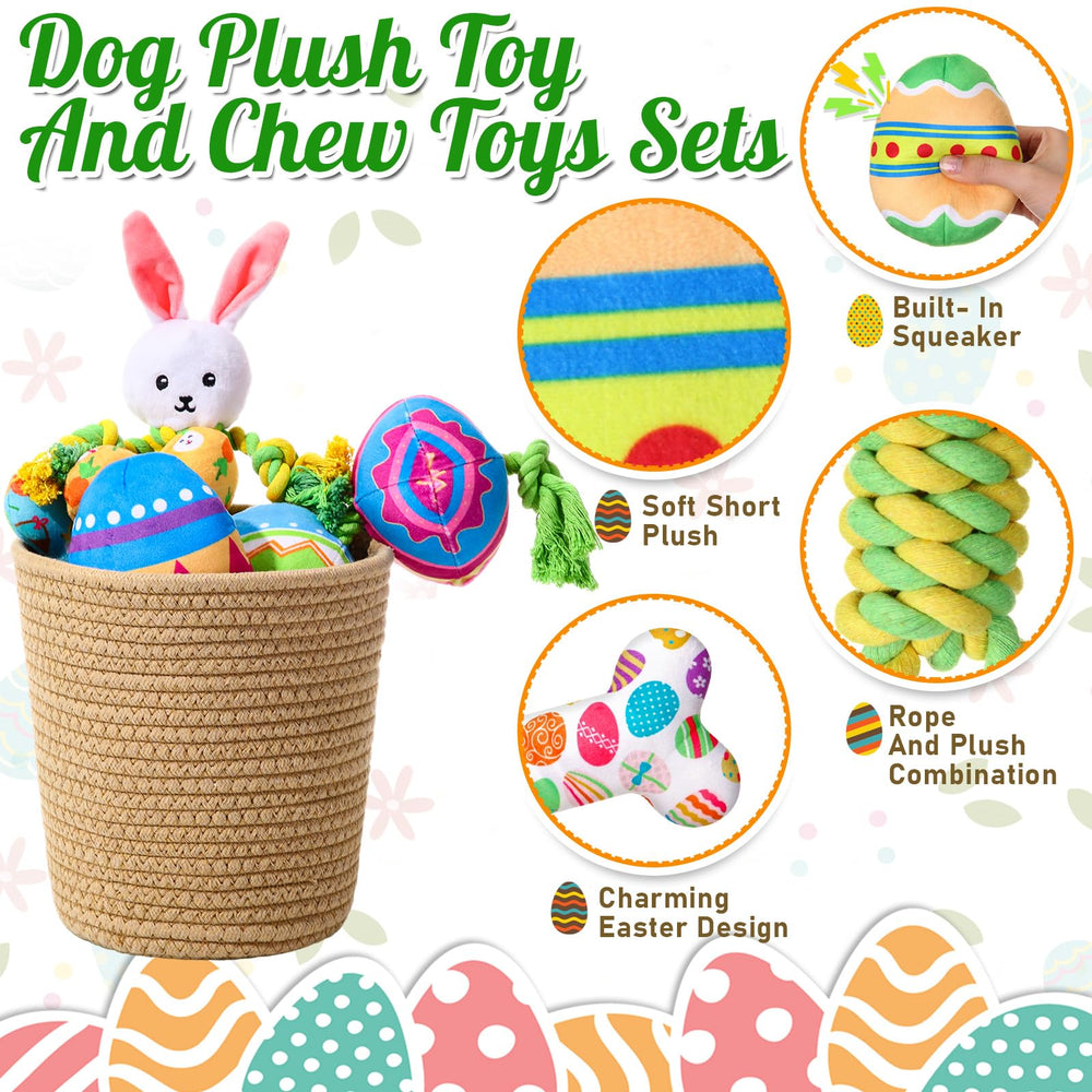 SilTriangle Juguete peluche conejo Pascua, suave y duradero para juegos