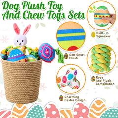 SilTriangle Juguete peluche conejo Pascua, suave y duradero para juegos