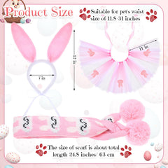 SilTriangle tutu rosa para perro, aporta encanto suave para paseos y eventos.