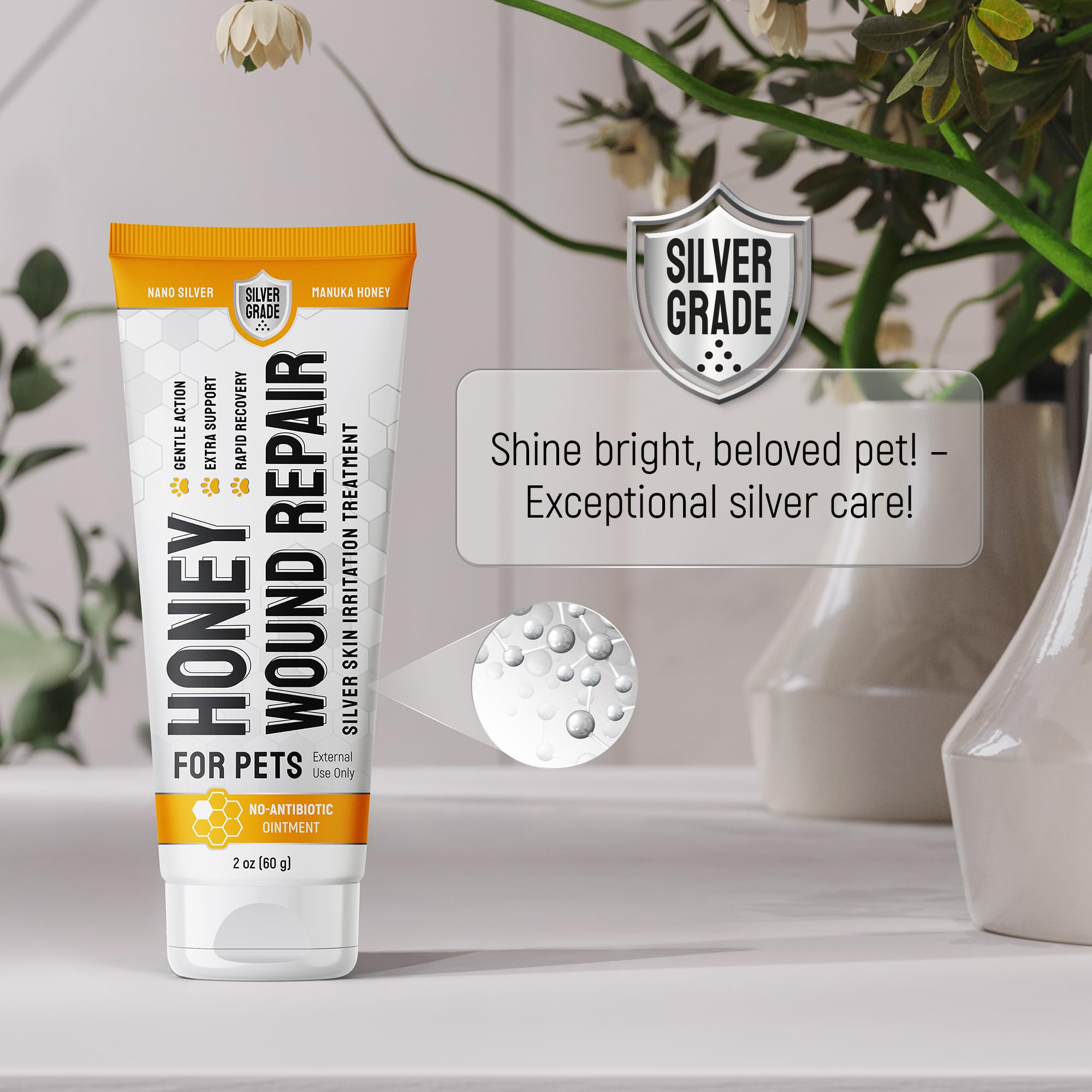 Cono para perros recomendado para SILVER GRADE y evitar lamido
