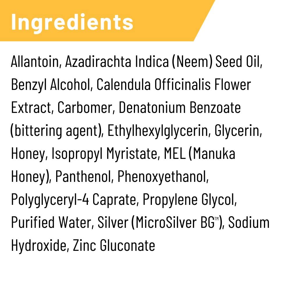  Silver Honey Absorbine cuidado de rozaduras en patas.