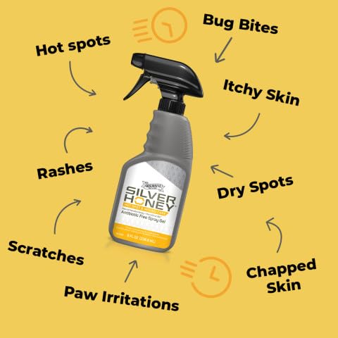  Silver Honey Absorbine micro-silver-bg ingrediente para heridas.