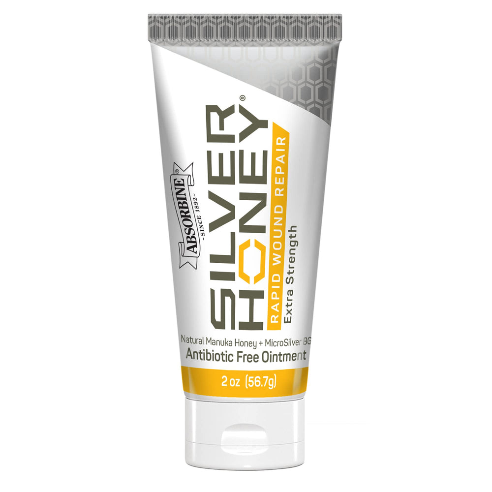 Tubo Silver Honey de 2 oz listo para uso en heridas en animales
