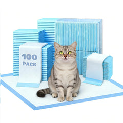 Simple Deluxe: almohadillas para gatos 22x22, 100 uds, tamaño ideal para bandejas