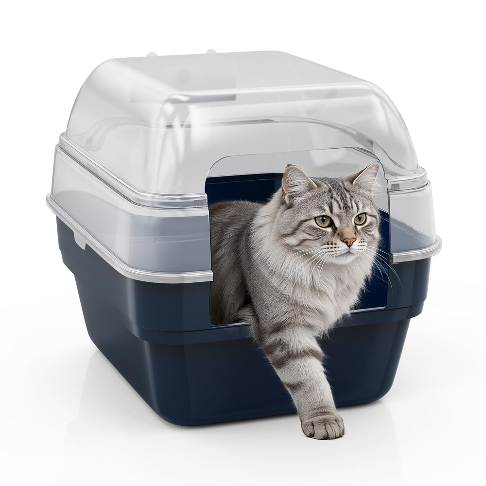 Simple Deluxe: bandeja grande para gatos con amplio espacio y confort.