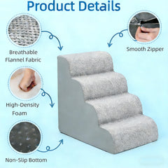 Cubierta desmontable y lavable para limpieza rápida y sencilla.