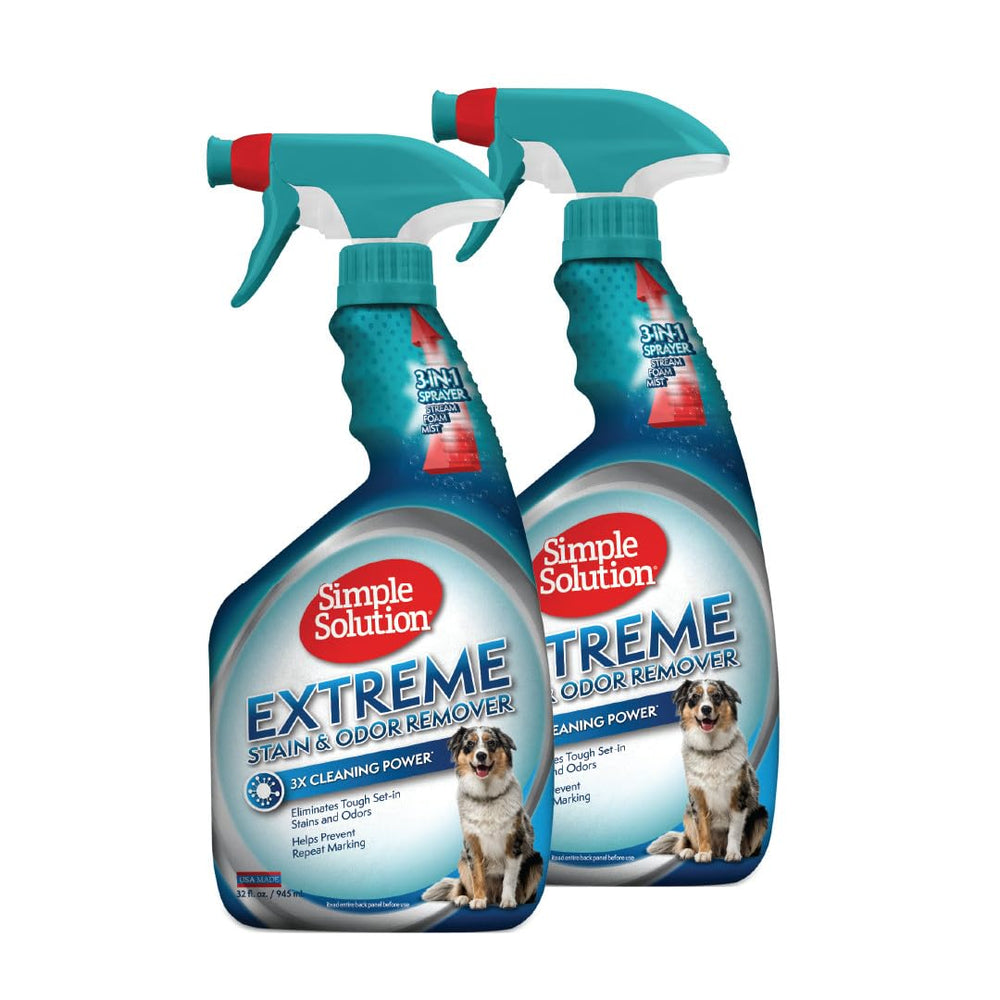 Simple Solution Extreme: espuma limpiadora para manchas y olores en alfombras.