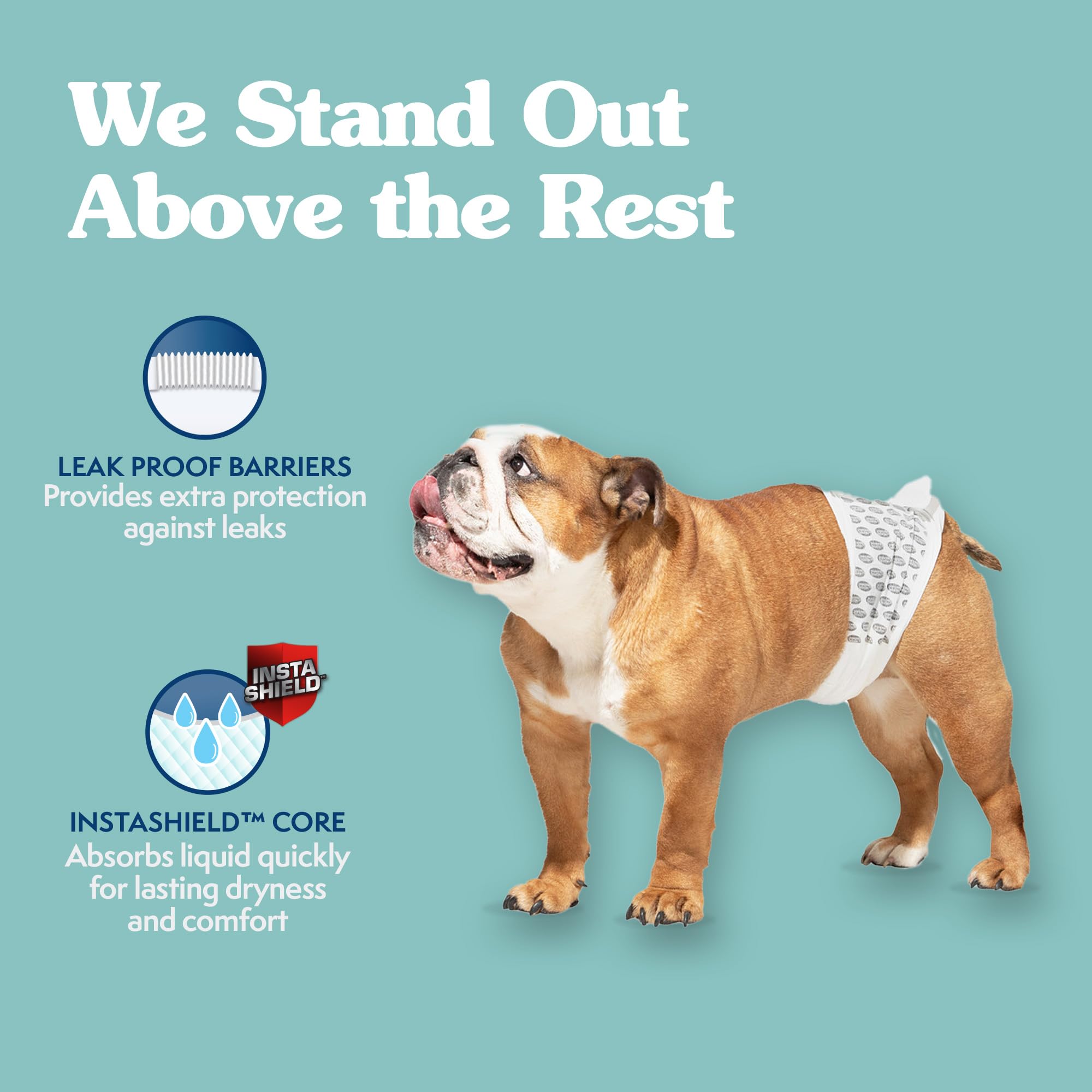 Material suave y transpirable de Simple Solution, comodidad para perros miniatura