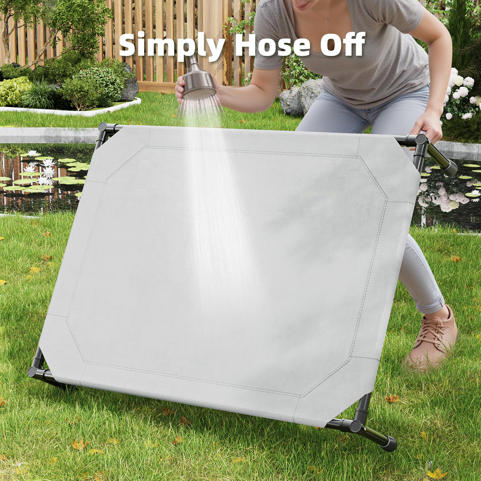 Guía de montaje rápido de Simple Trending para cama elevada