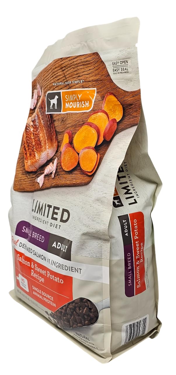 SIMPLY NOURISH croquetas pequeñas, tamaño ideal para razas pequeñas