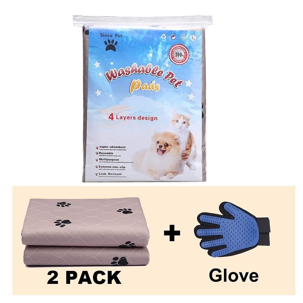 SincoPet empaque regalo con almohadillas de entrenamiento.