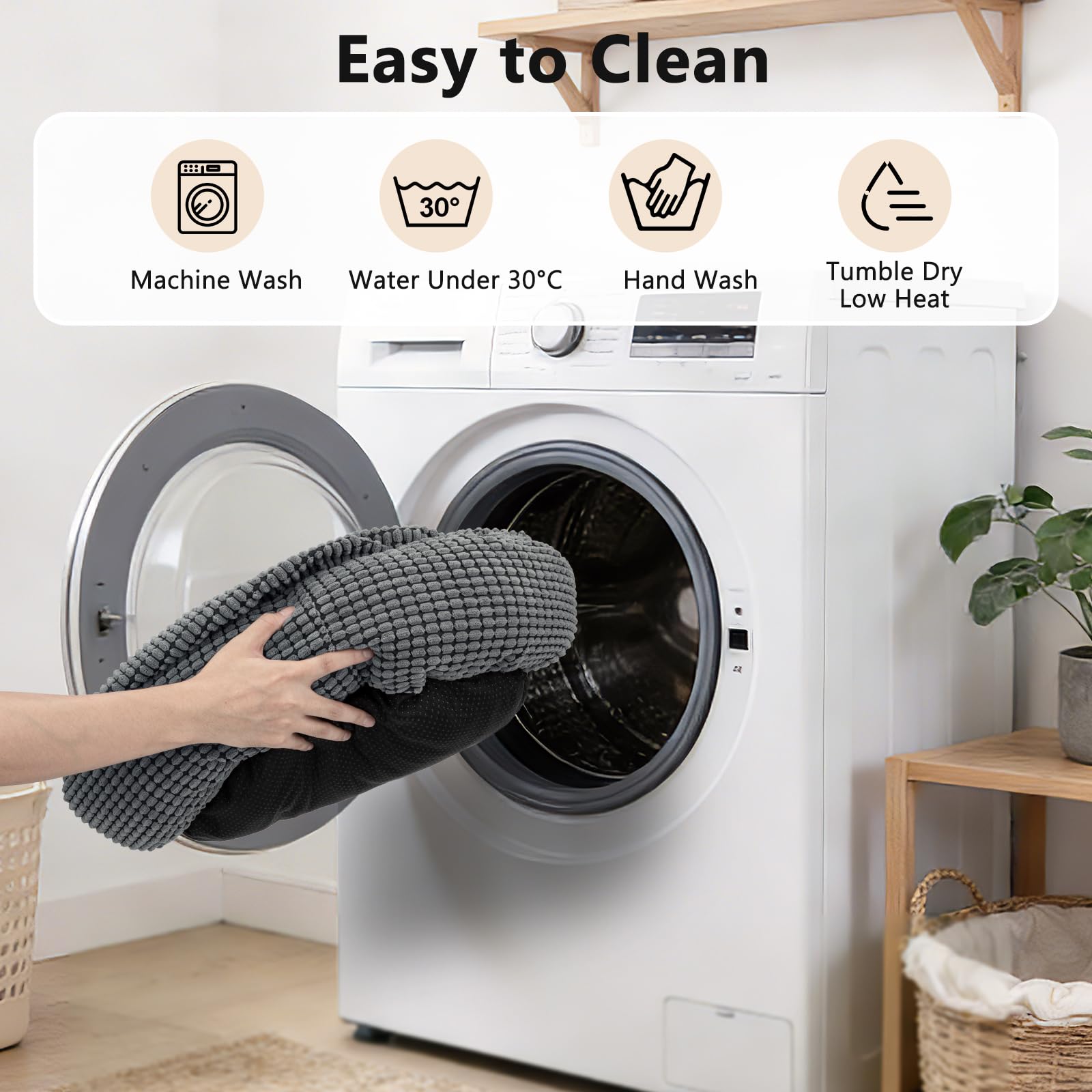 Cama SIWA MARY lavable a máquina para cuidado sencillo