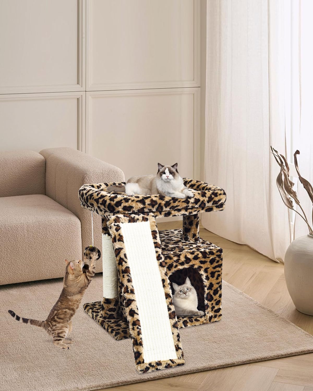 SIYIPURR árbol leopardo instalación rápida y soporte al cliente.