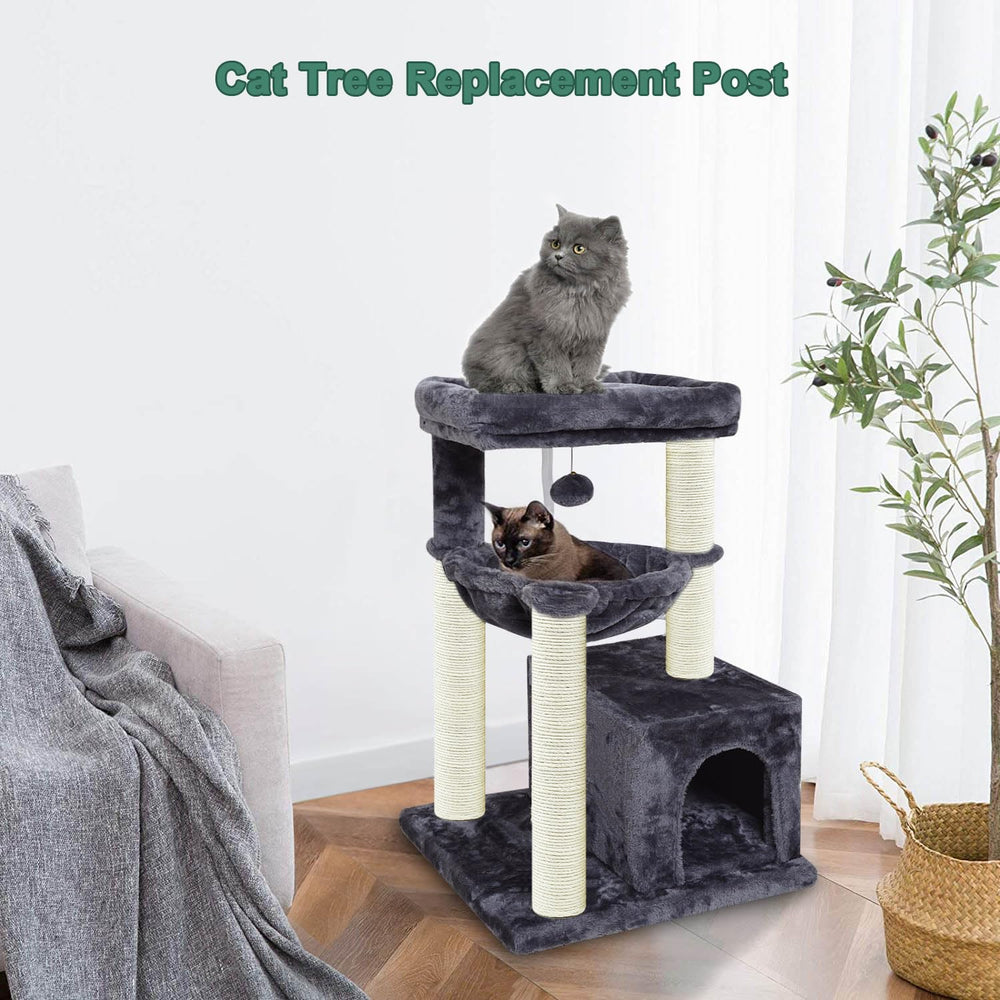 SIYIPURR repuestos de sisal para extender la vida del árbol de gatos.