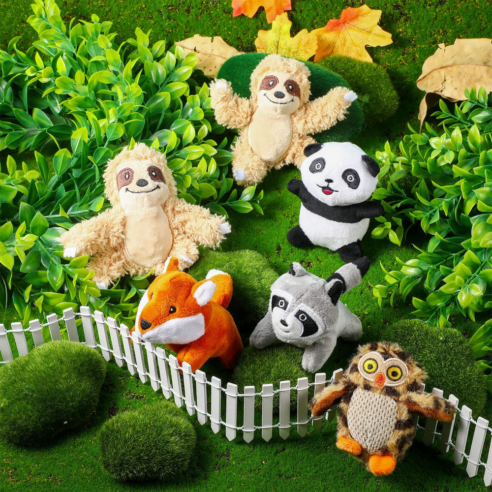Skylety animal bosque peluche 6, regalo perfecto para cachorros curiosos y tiernos