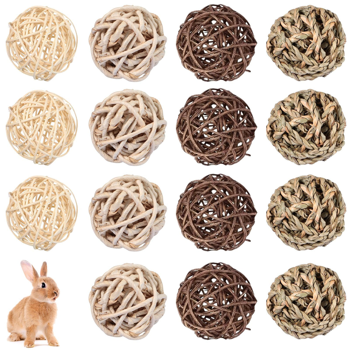 Skylety bolas masticables para animales pequeños con plantas acuáticas, ideal para masticar