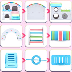 Skylety kit-diy-hamster, montaje creativo para diversión.